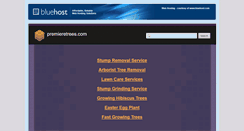 Desktop Screenshot of premieretrees.com